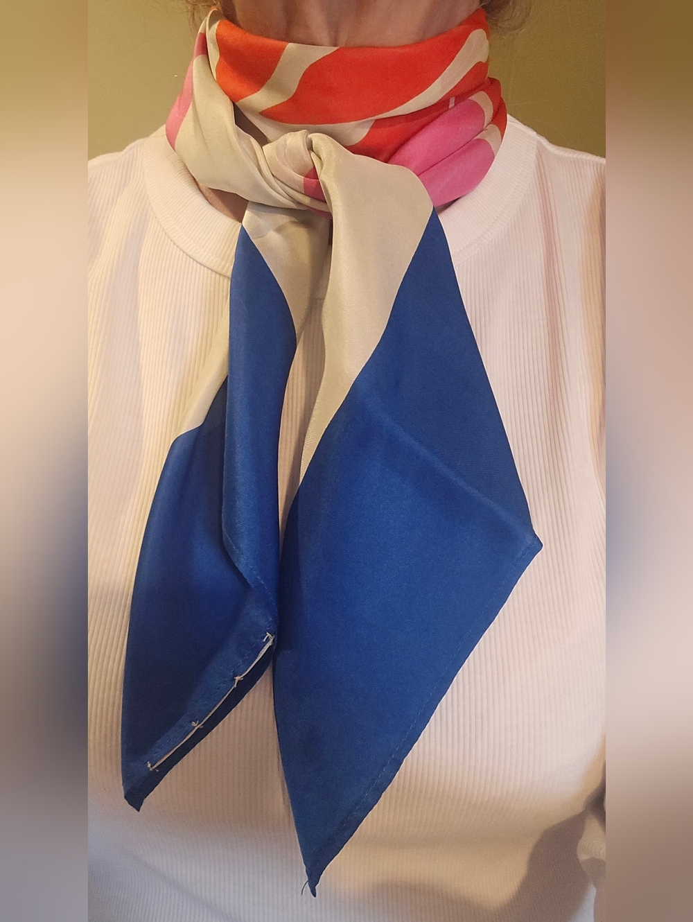Banana Republic 100% Silk Scarf 35x35" Square